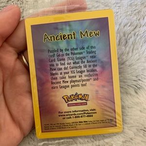 Ancient Mew Promo card